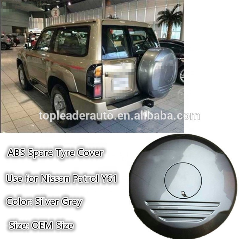 Model LT-STC-NP61 Niss-an Patrol Spare Tyre Cover use for Niss-an Patrol, Brand New Plastic Patrol Spare Tyre Cover for Selling