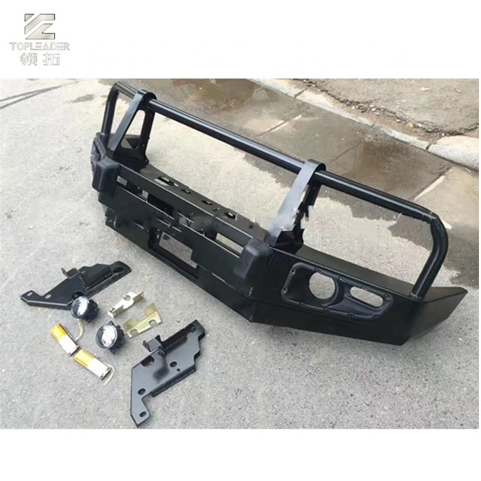 TOPLEADER AUTO PARTS Wholesale Top Quality Front Bumper 4x4 Offroad Bull Bar For N-issan Patrol Y61  Car Bumper