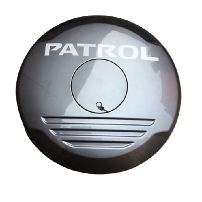 Model LT-STC-NP61 Niss-an Patrol Spare Tyre Cover use for Niss-an Patrol, Brand New Plastic Patrol Spare Tyre Cover for Selling