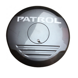 Model LT-STC-NP61 Niss-an Patrol Spare Tyre Cover use for Niss-an Patrol, Brand New Plastic Patrol Spare Tyre Cover for Selling