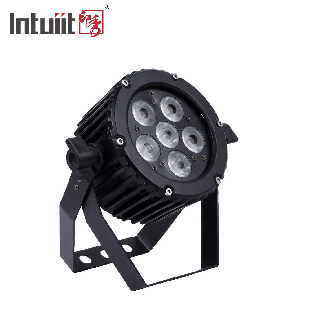 Factory Price Waterproof Led Par Light DMX 7*3W DJ Wedding Event Party Concert Dimmable RGBW Led Stage Lights