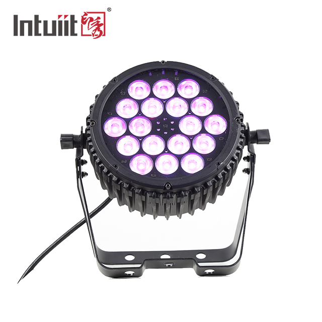 outdoor waterproof Aluminum Led Par Can Light 18*3w RGB DMX512 Stage Lighting Par DJ Lighting