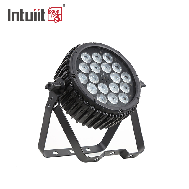 outdoor waterproof Aluminum Led Par Can Light 18*3w RGB DMX512 Stage Lighting Par DJ Lighting