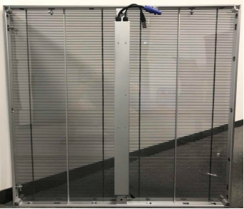 TOPLED P31.25 led curtain display screen for moving message