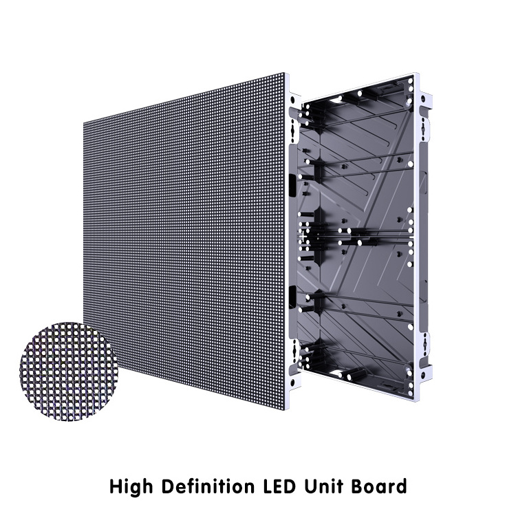 TOPLED p1.25 smd video wall panel stand 500*500 p3.91 indoor rgb big advertising billboard display led screen square meter price