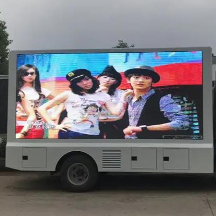 2022 high quality 3840hz 6000cd/m2 electric digital led mobile trailer sign advertising tricycle billboard