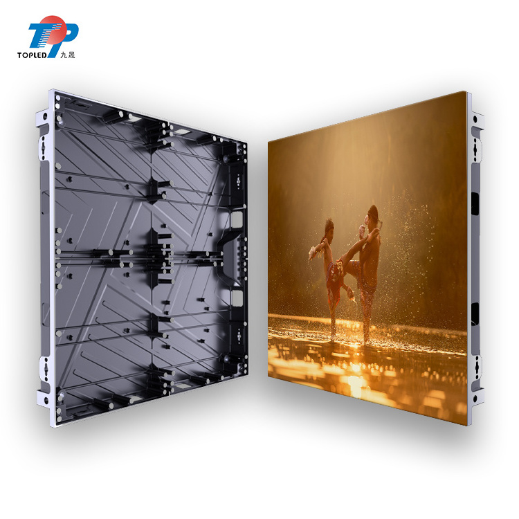 TOPLED p3.91 video wall soft church stage backdrop fixed indoor led video wall panel screen display for stage led church screen