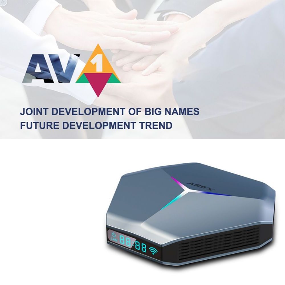 Topleo manufacturer original av1 tv box Dual Wifi definable lighting android hd desi tv box