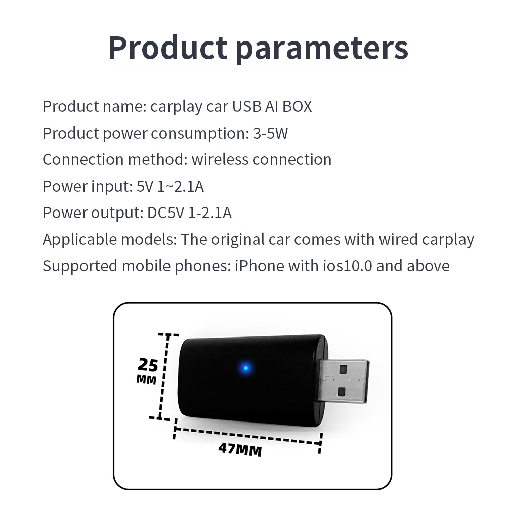 Topleo carplay ai box android 10 screen wireless adapter plug and play Dual WIFI smart tv stick carplay ai box