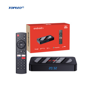 Topleo Factory Smart TV Box RK3528 cheapest price Dual Wifi ATV stb 4k certificado smart android tv box android 13