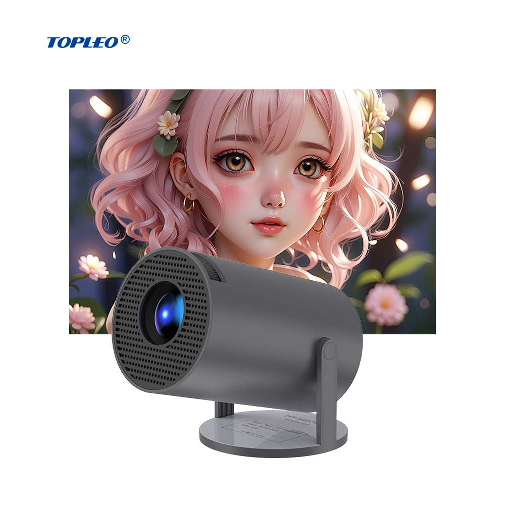 Topleo HY300 automatic Projector ladder Immersive portable screen lamp 720p home video laser 4k tv outdoor 3d projector