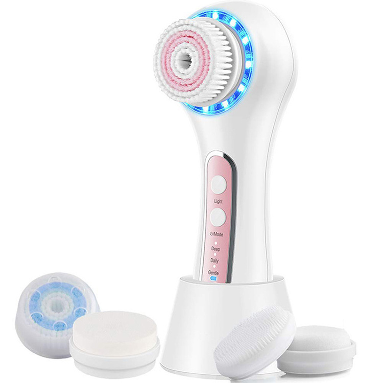 Facial Cleanser Massaging Brush Spin Wash Electric Face Cleansing Brush