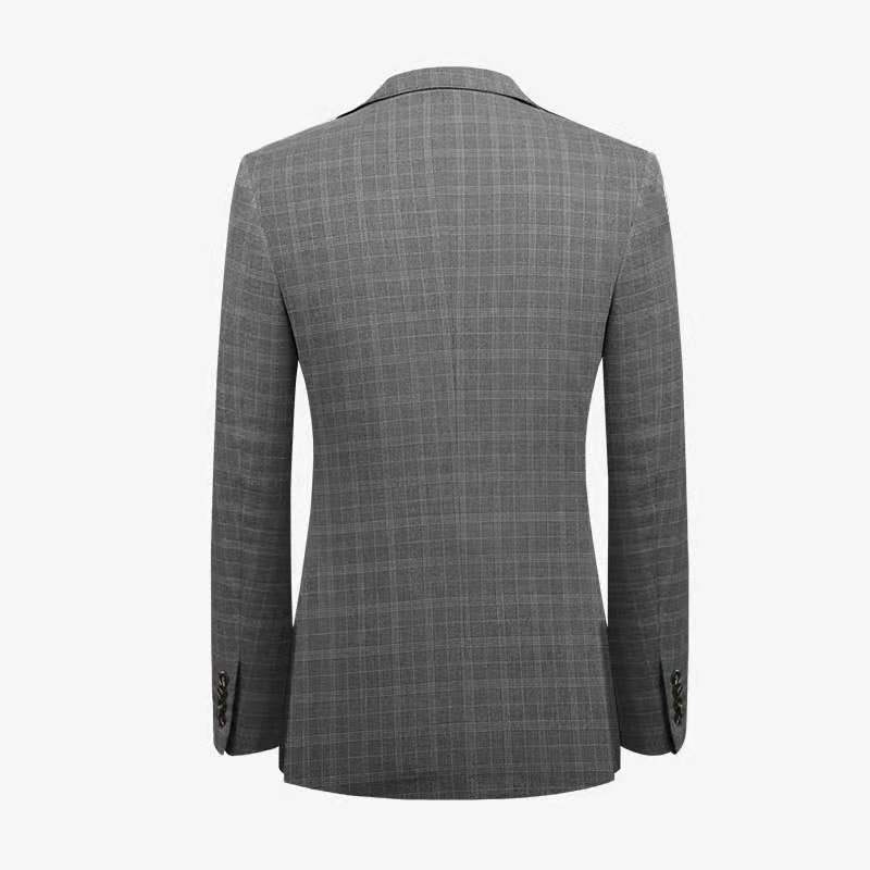 (Jackets+Vest+Pants) Men's High Quality Stripes Business Blazers/best wedding Groom's Wedding Dress