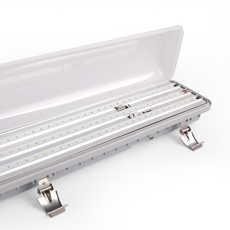 High Lumens 2 4 8 FT LED IP65 Tri Proof Light Vapor Tight Fixture Suitable For Wet Location