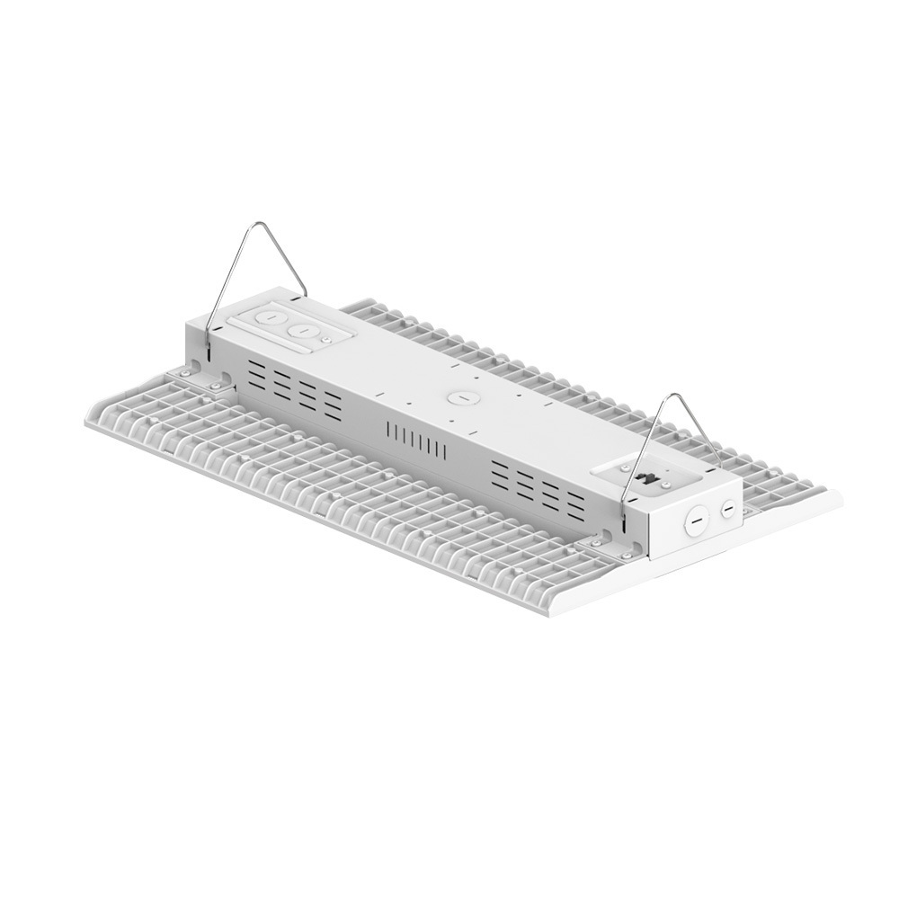 Basement Workshop Led High Bay Lighting 100W 200W 100-277VAC Hanging Warehouse Lights Led Shop Garage Lights with motion sensor