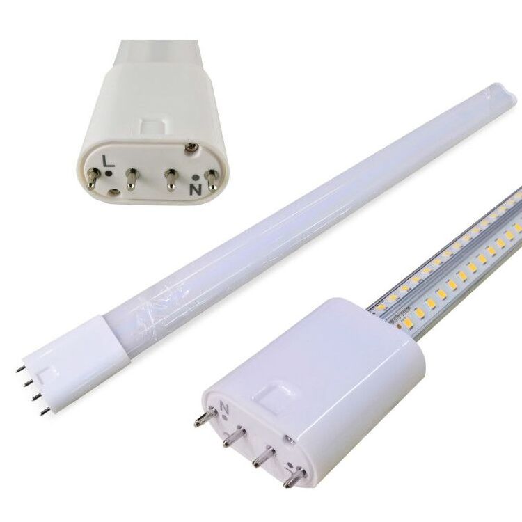 6w 18w 20w energy saving equipment 2g11 led tube 360 degree brightness 4pin plug PL lamp replace 24W 36w 60w CFL lamp