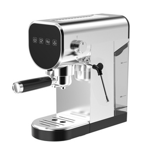 Espresso coffee maker machine stainless steel 19 Bar One Touch Screen with Milk frother steam wand home kitchen appliance