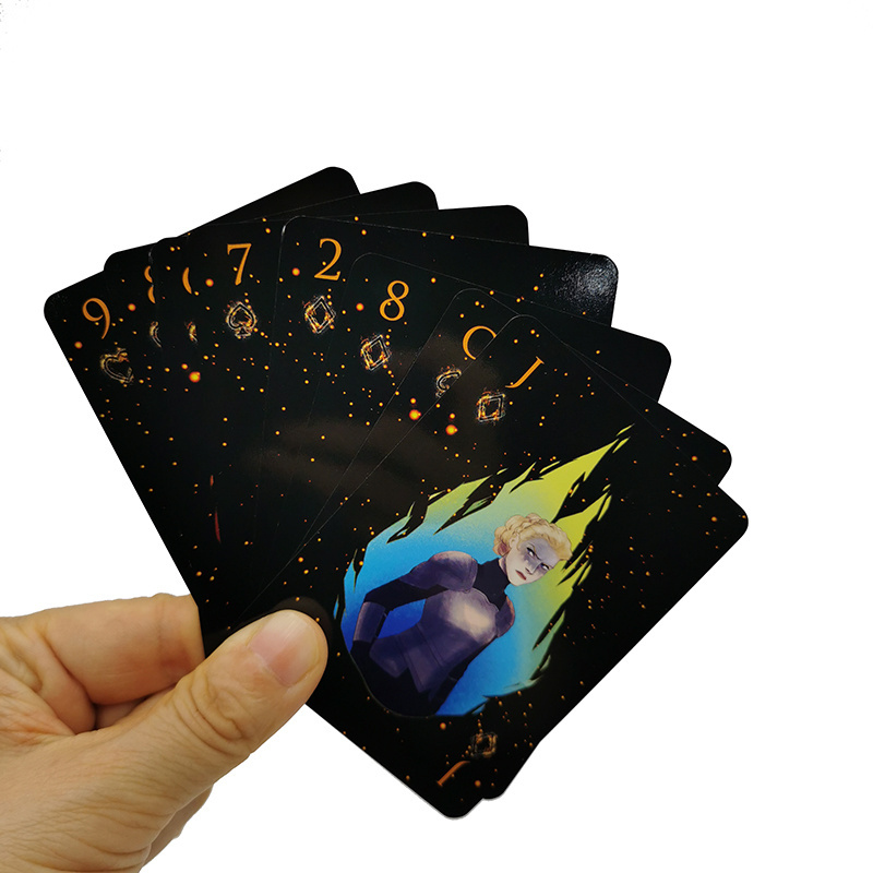 wholesale custom printing gold gift edges Glossy /Matte cute trading playing oracle tarot card decks for sale custom tarot cards