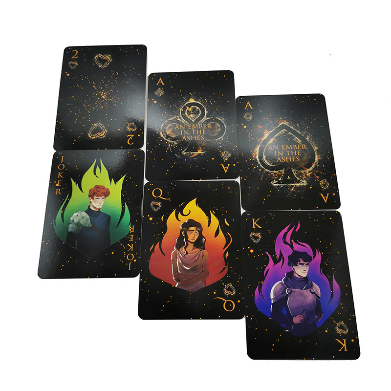 wholesale custom printing gold gift edges Glossy /Matte cute trading playing oracle tarot card decks for sale custom tarot cards