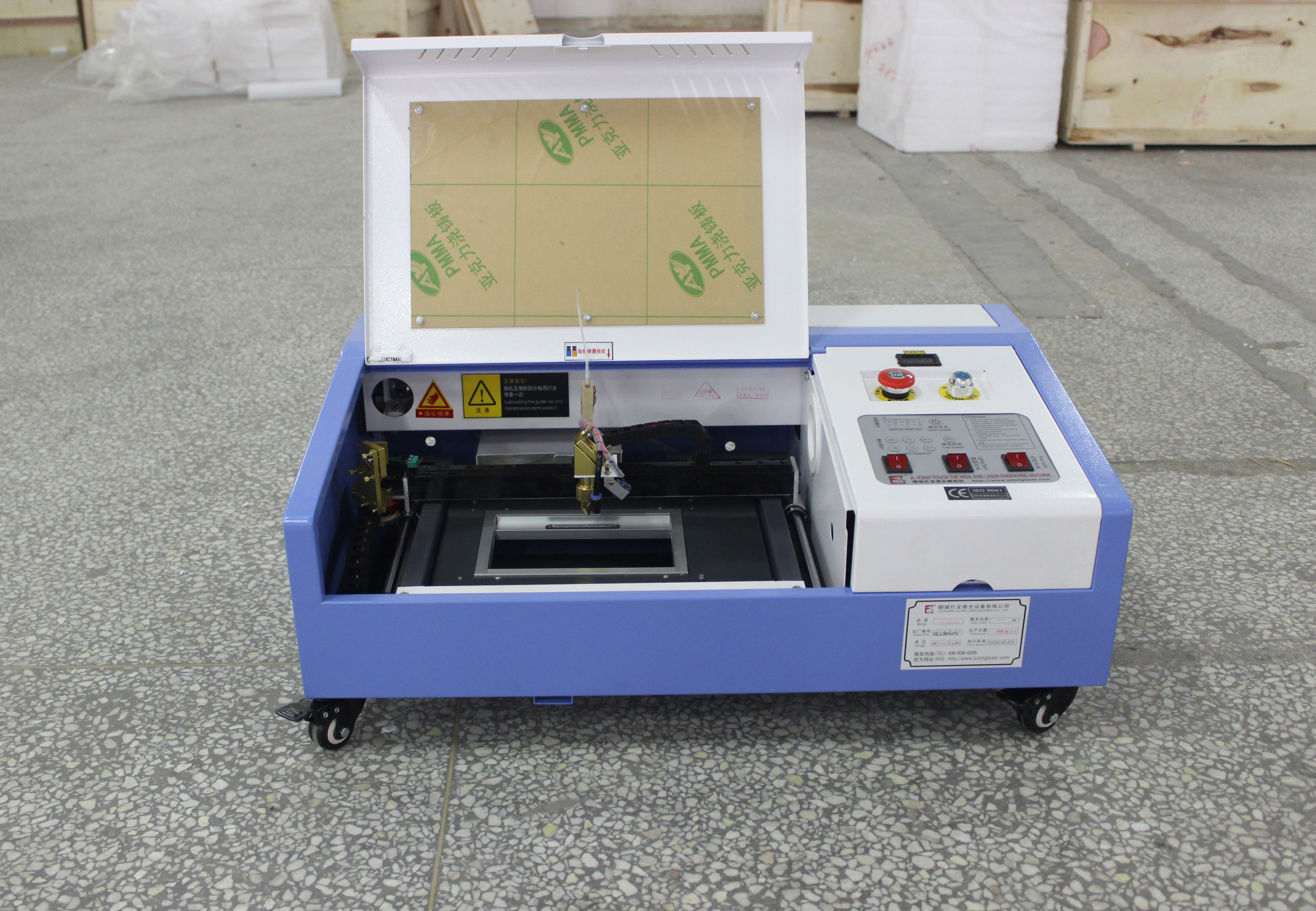 3020 High Quality Laser Marking Small Size Portable Metal CO2 Laser Engraving Machine