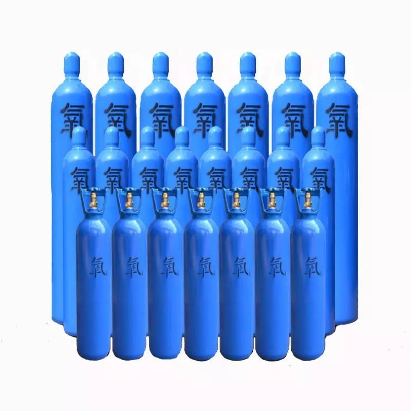 High Pressure Seamless Steel 40L Oxygen Argon Hydrogen Helium N Lpg Gas Nitrogen Gas Cylinder For Sale