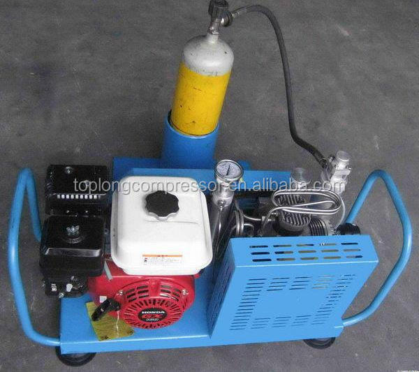 Popular Best-Selling 300bar Used Gas 5.5hp Breathing Air Compressor For Sale