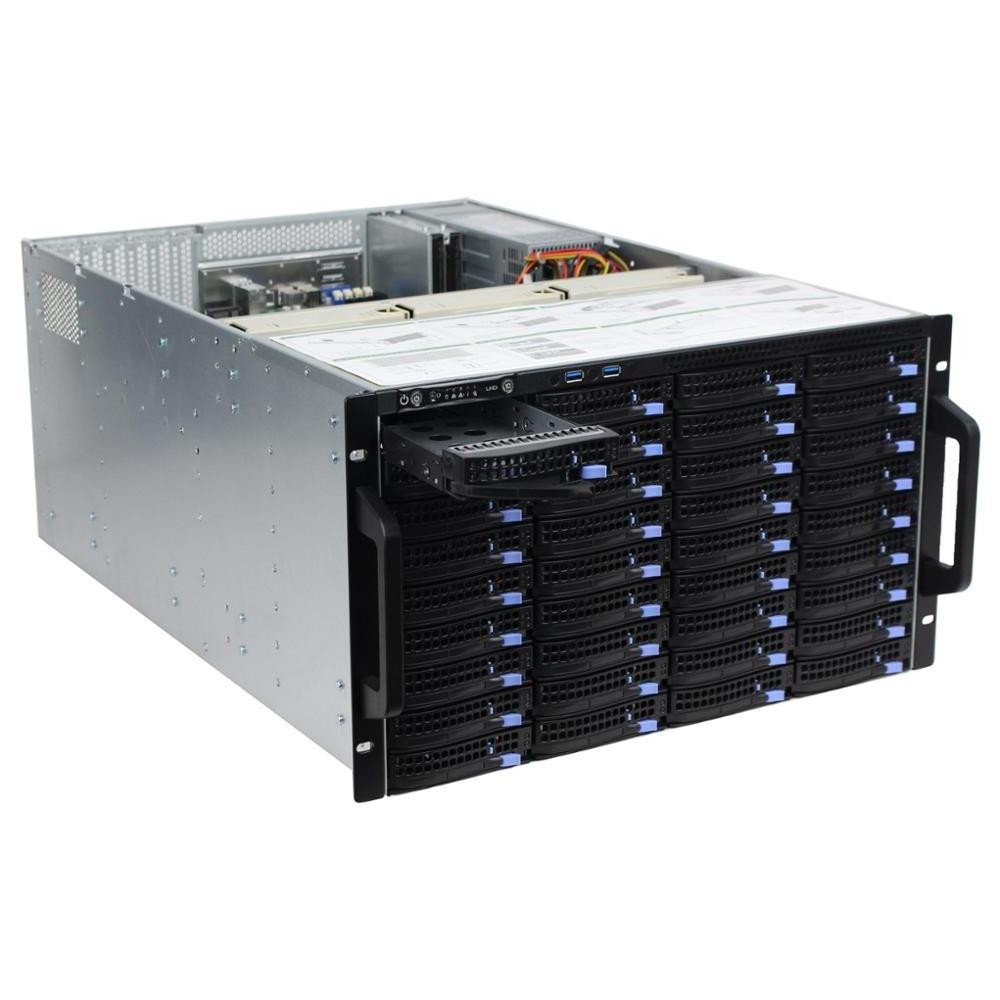 6U IPC Server case Rack Mount Computer Cases for IPBX and Clouding