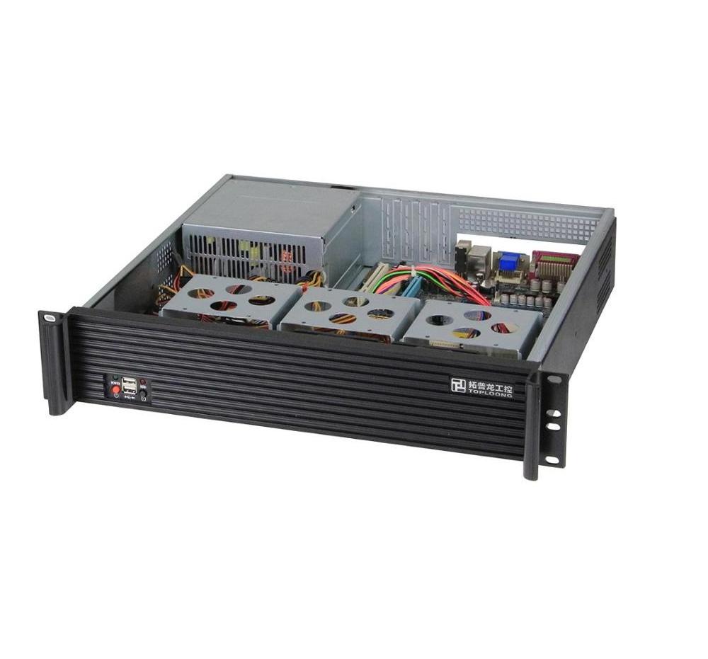 2U400L 2U rackmount server case with Aluminium front panel