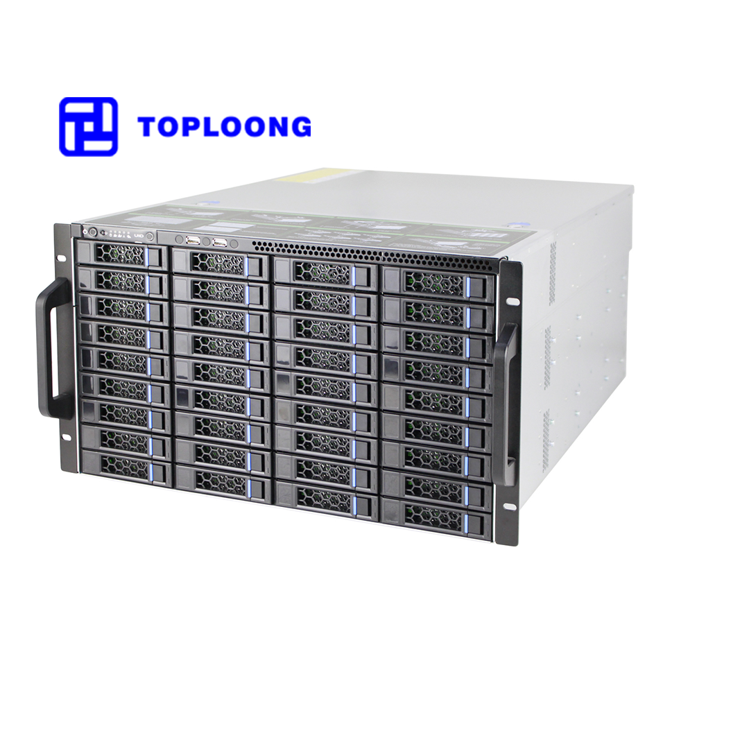 S665-60F Fabrication Design Computer Case 6U 60 Bay Hot Swap Server Case Customized Design Sgcc Storage Chassis