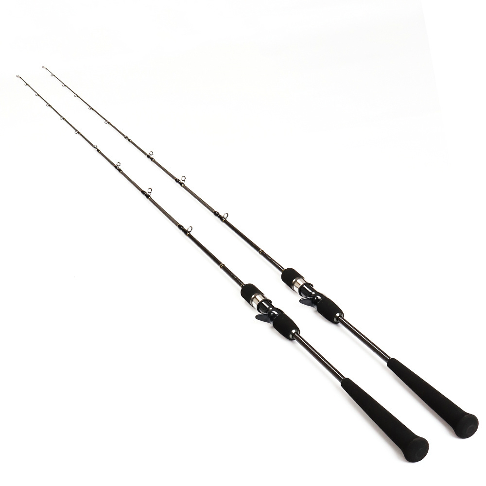 FUJI 1.98m 1section bait travel 120g-350g casting iron threaded fishing jigging rod with accessories