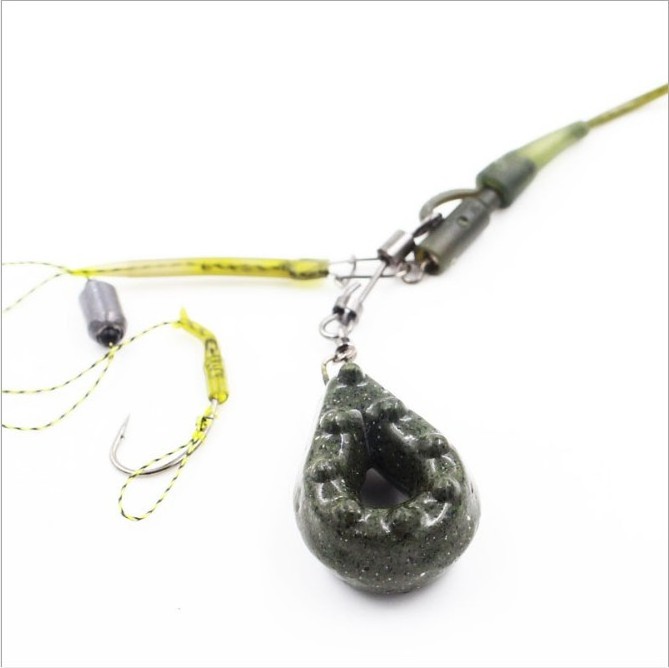 China made Carp fishing coated Gripper lead weights 40g 50g 60g Carp Fishing Weight lead Sinker