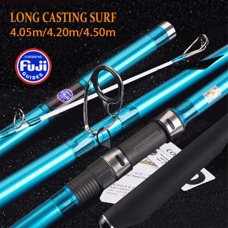 LUREKILLER Surf 4.05m 4.20m 4.50m Surfing rod Long Casting Surf Rod Japan Fuji Ring and Reel Seat Fishing Rods