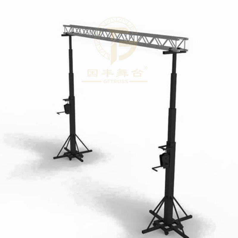 Steel Metal  Heavy Duty DJ Truss Stand  Truss Crank Exhibition Stage Light Stand