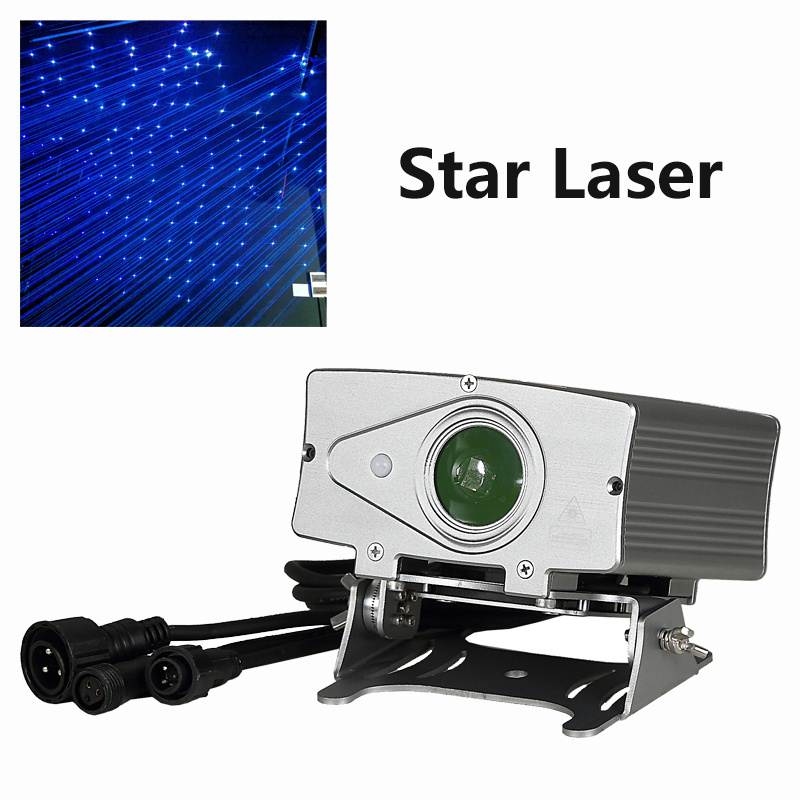 2W Outdoor star laser projector light IP65 RGB star laser  2W RGB waterproof laser light