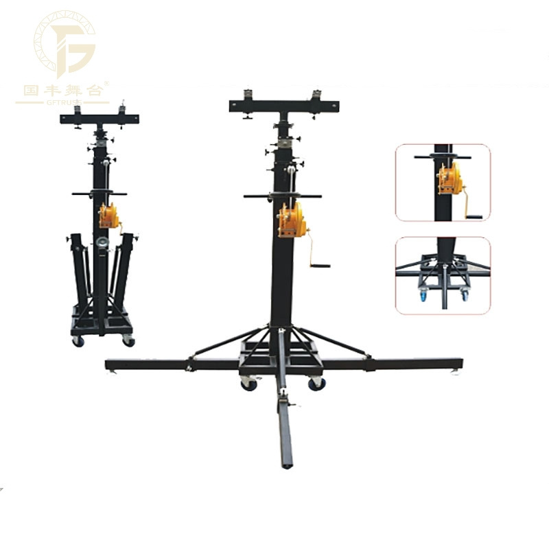 Steel Metal  Heavy Duty DJ Truss Stand  Truss Crank Exhibition Stage Light Stand