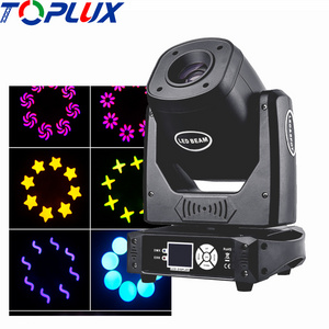 LED 100W Moving head Gobo Light with roto gobos 5 Face roto prism DMX Controller LED spot Moving head light Disco dj Stage light