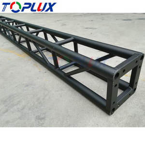 300*300mm Black Color Factory Price Aluminum Truss Screw/Bolt Square Truss Light-duty Aluminum Stage Alloy Truss