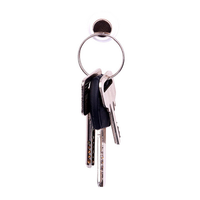 Keychain Ring Key Racks Built-in Strong Magnet Easy Installed Without Drilling Magnetic Key Holder