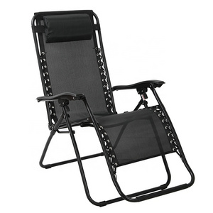 Outdoor  Lounge chair Adjustable Folding Zero Gravity Recliner Chair Lounge