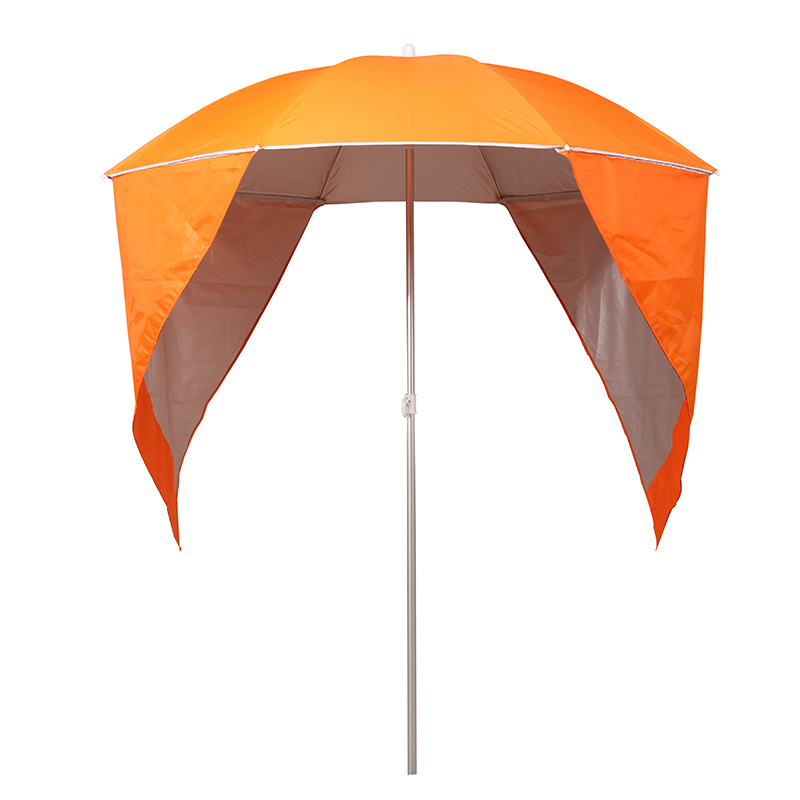 High quality strand sonnenschirm klappbar beach umbrella  with sunshade cover