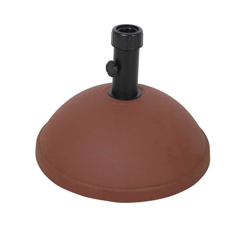 TOPMAX patented design color customized freestanding patio round umbrellas bases