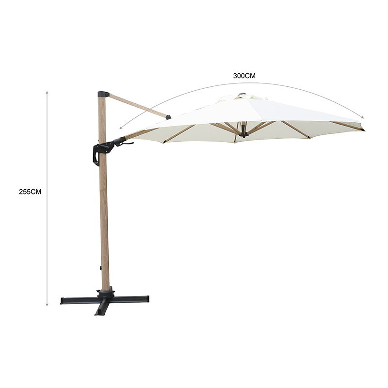 Innovative Designer Fasion Adjustable Hanging Umbrella Big Size  Garden Umbrella Outdoor 3X3 Garden House Umbrella