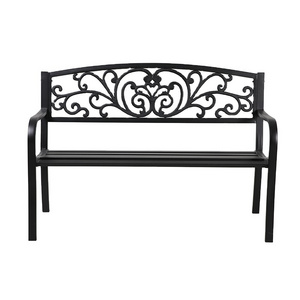 Top seller outdoor using high quality durable steel park bench for cottage bench chair