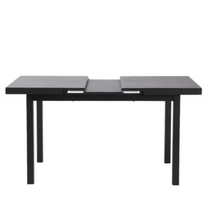 Factory directly garden furniture aluminum extendable dining table for patio