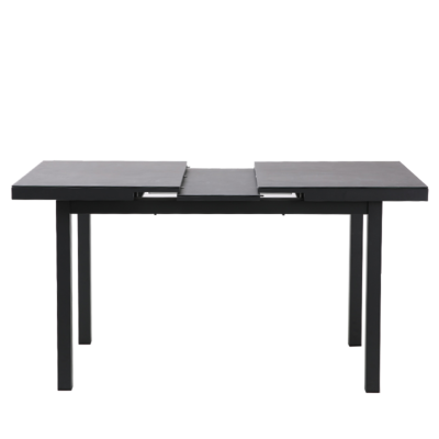 Factory directly garden furniture aluminum extendable dining table for patio