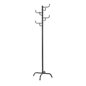 Modern design living room metal hanging clothes 8 hooks stand coat rack