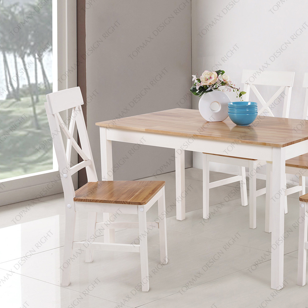 European Style Dining Room Sets Wooden Classic Dining Table Set 4 Seater White Minimalist Cheap Dining Chairs Set Of 4