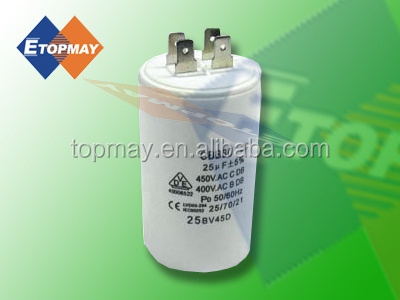 Electronic products CBB60 Motor en60252 Starting Capacitor for AC Made in China