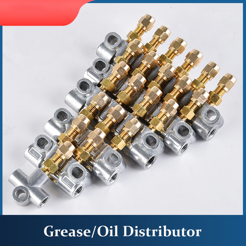 Progressive Lubrication Distributor Oil grease distributor lubricant distributor for lubricant oil automatic pump