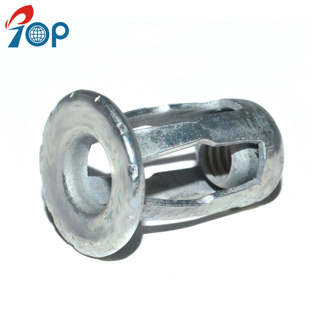 Factory Direct Zinc Plated Steel Hollow Wall Anchors Jack Nut